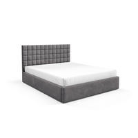 POLSTERBETT BEZA III - Dunkelgrau - Dunkelgrau, Holz/Textil (140/200cm) - AN-Moebel 4u