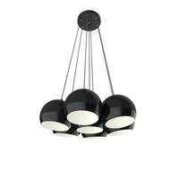 HÄNGELEUCHTE - Schwarz, Metall (25/25/20cm) - Lumicom