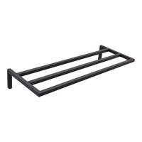 SCHUHABLAGE CHRANK Stora Schwarz - Schwarz, Metall (80/12/30cm) - LOFT42