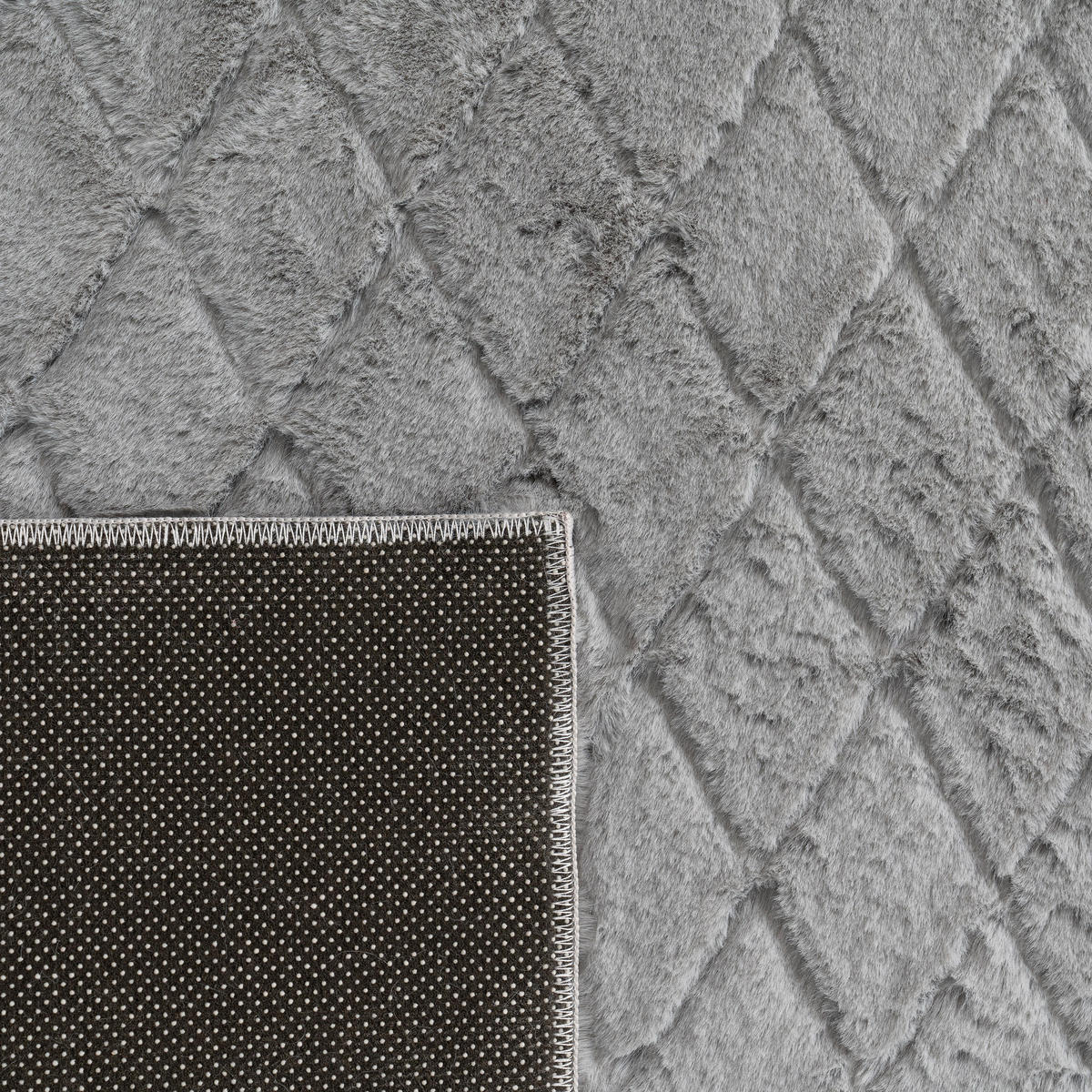 HOCHFLORTEPPICH 120/160 cm Arnheim 742 - Grau, Textil (120/160cm) - Paco Home