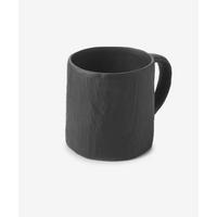 MUG / HENKELBECHER YLI 33 CL Matt schiefer style - Schieferfarben, Keramik (0.33L) - Revol Porcelaine France