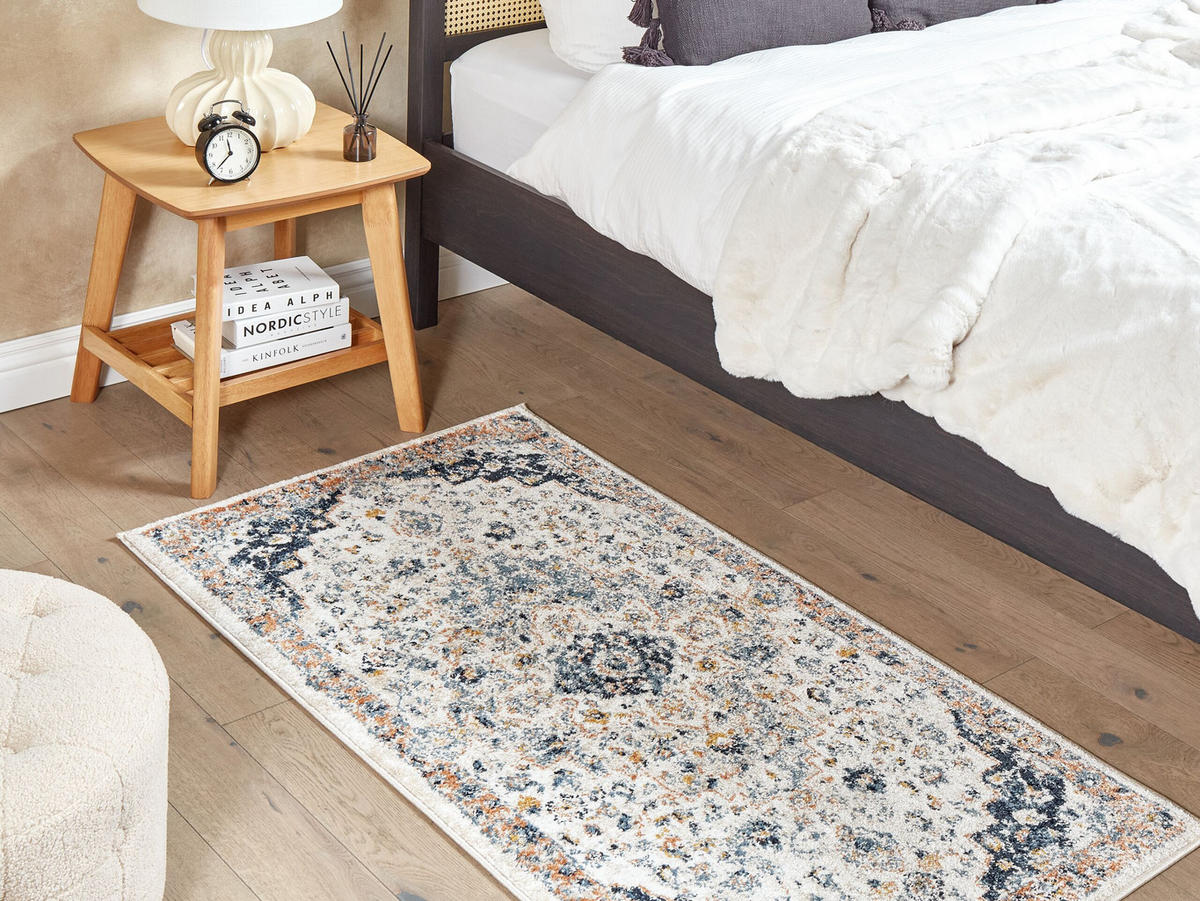 KURZFLOR-TEPPICH Hermon 150/80 cm - Multicolor, Kunststoff (80/150cm) - Beliani