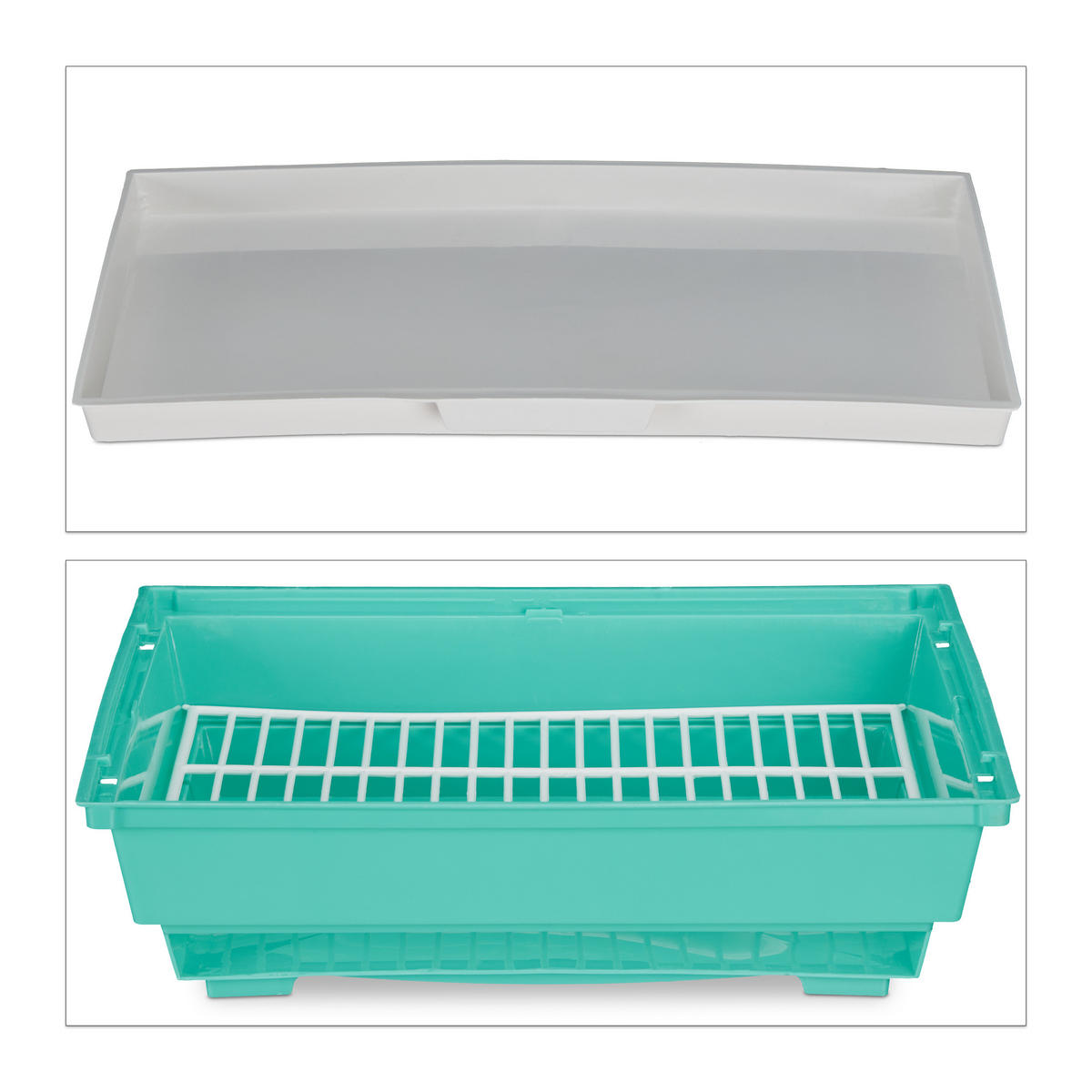 VOGELKÄFIG - Multicolor, Kunststoff/Metall (42.5/50/33.5cm) - Relaxdays