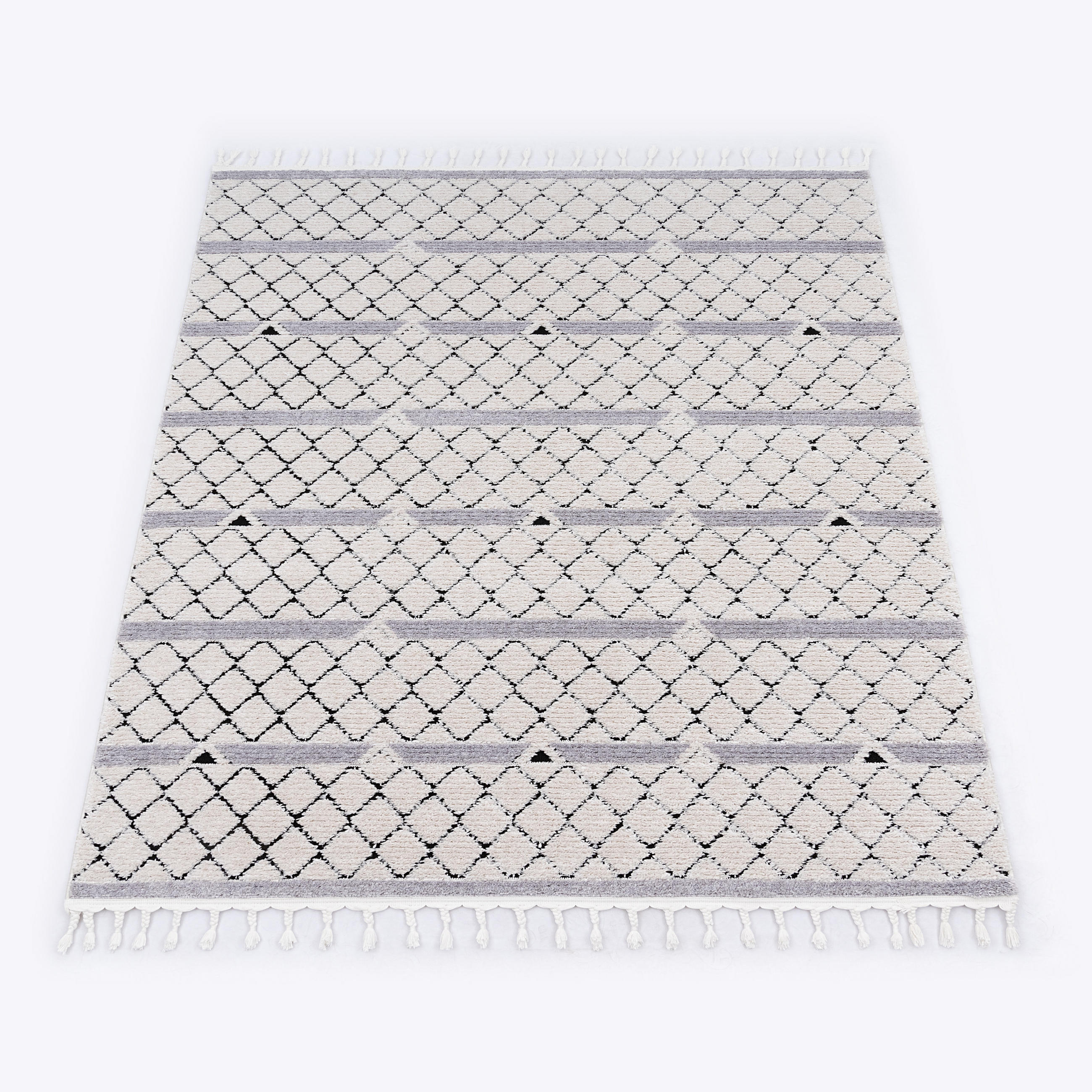 KURZFLORTEPPICH 160/230 cm Epperson 946 - Grau, Textil (160/230cm) - Paco Home