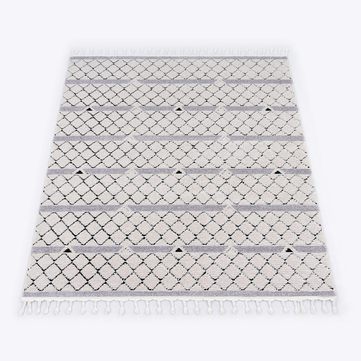 KURZFLORTEPPICH 160/230 cm Epperson 946 - Grau, Textil (160/230cm) - Paco Home