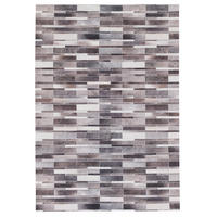 KUNSTFASER PATCHWORK TIERFELL STRIPES - Beige/Braun, Textil (80/150cm) - Pergamon
