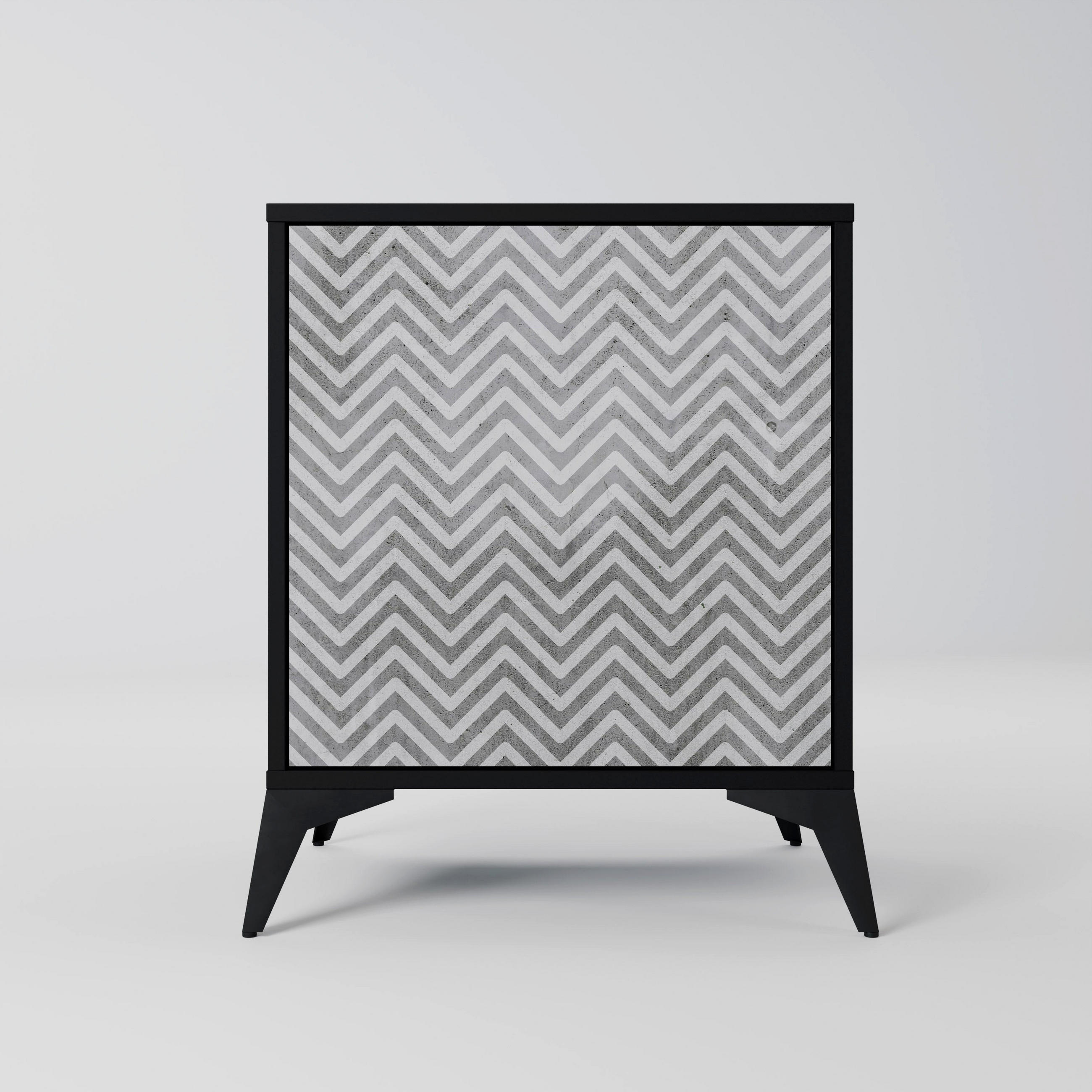 SpaceRebels Sideboard Schwarz 57.5x70.5x42 cm