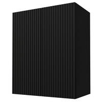 KÜCHENHÄNGESCHRANK Lamello W3/60 Schwarz Matt / Schwarz 60 / 32,5 / 72cm - Dunkelgrau/Schwarz, Holz/Holzwerkstoff (60/72/32.5cm) - Feldmann-Wohnen