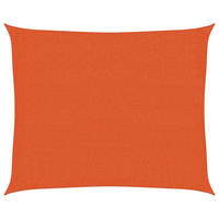 SONNENSEGEL 160 g/m² Orange 2,5x3 m HDPE - Orange, Textil (300/250cm) - furnicato