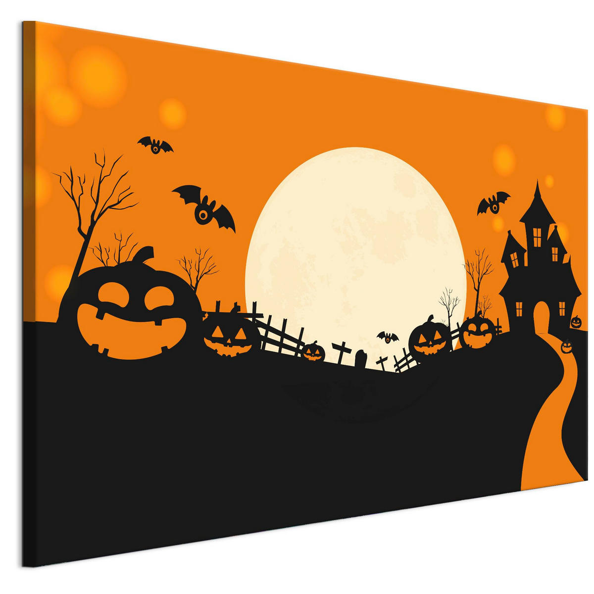 LEINWANDBILD 90x60 cm - Multicolor, Holz (90/60cm) - LUMASOUL