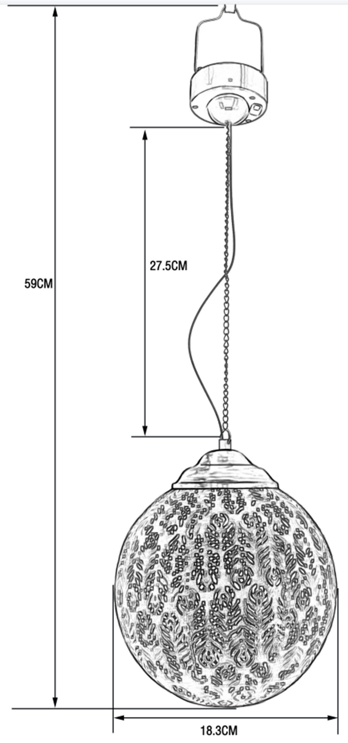 SOLARLAMPEN Orientalisch - stilvolles Set mit hängenden und steckbaren Lampen für stimmungsvolle Abende im Garten - Weiß, Kunststoff (18.3/18.3/59cm) - Northpoint