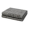 DUSCHTUCH Brooklyn Glencheck 2er-Set - Schwarz, Textil (80/150cm) - MÖVE