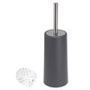 WC-BÜRSTE, grau, Kunststoff - Grau, Kunststoff (10/34.5/10cm) - bremermann