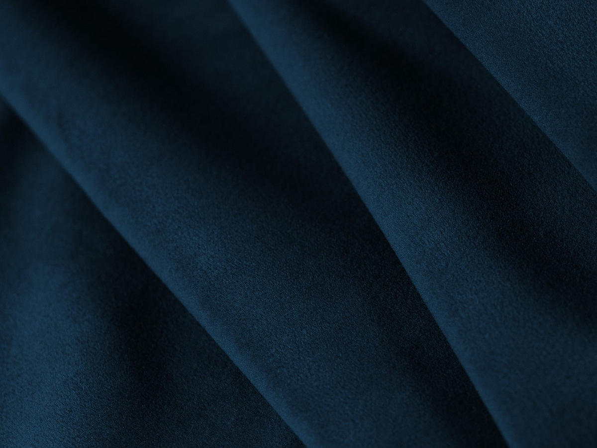 MODULARES-ECKSOFA links Bellis aus Samt königsblau 4 Sitzplätze - Blau, Textil (122/285cm) - Micadoni