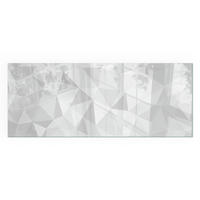 GLASPLATTE für Kamin 125x50 cm - Grau, Glas (125/50/0.4cm) - TULUP