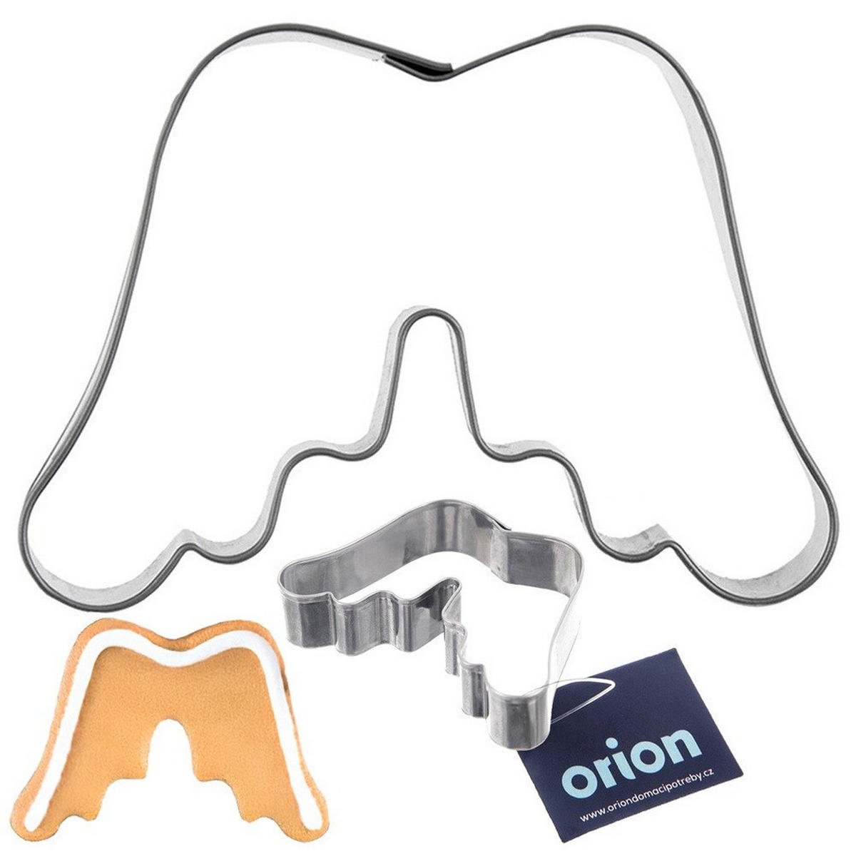 AUSSTECHFORM Flügel 7 cm Silber - Silberfarben, Metall (5/1.5/7cm) - Orion 