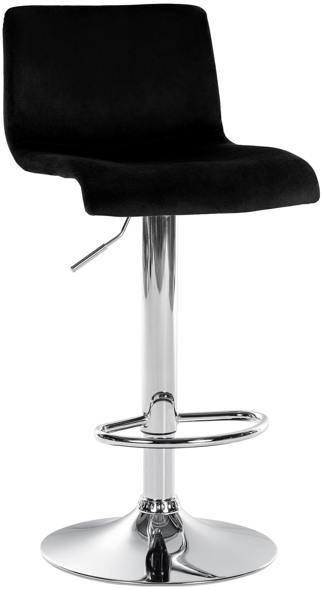 Deluke Barhocker Schwarz 39x83x36 cm