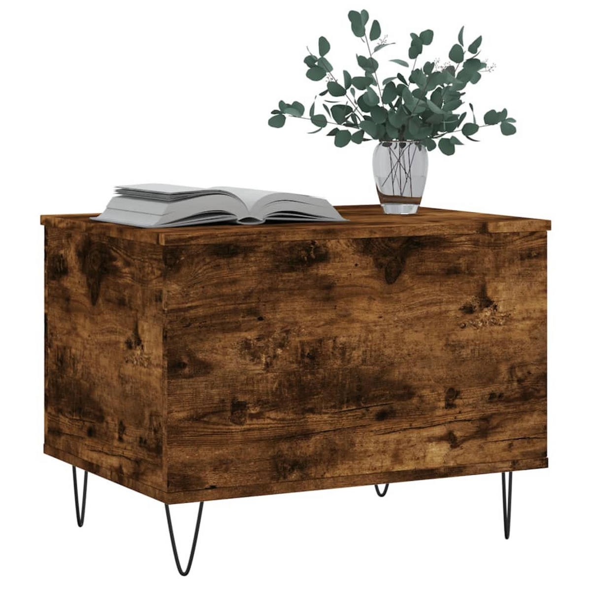 COUCHTISCH Räuchereiche 60x44,5x45 cm Holzwerkstoff - Braun, Holzwerkstoff (60/44.5/45cm) - furnicato