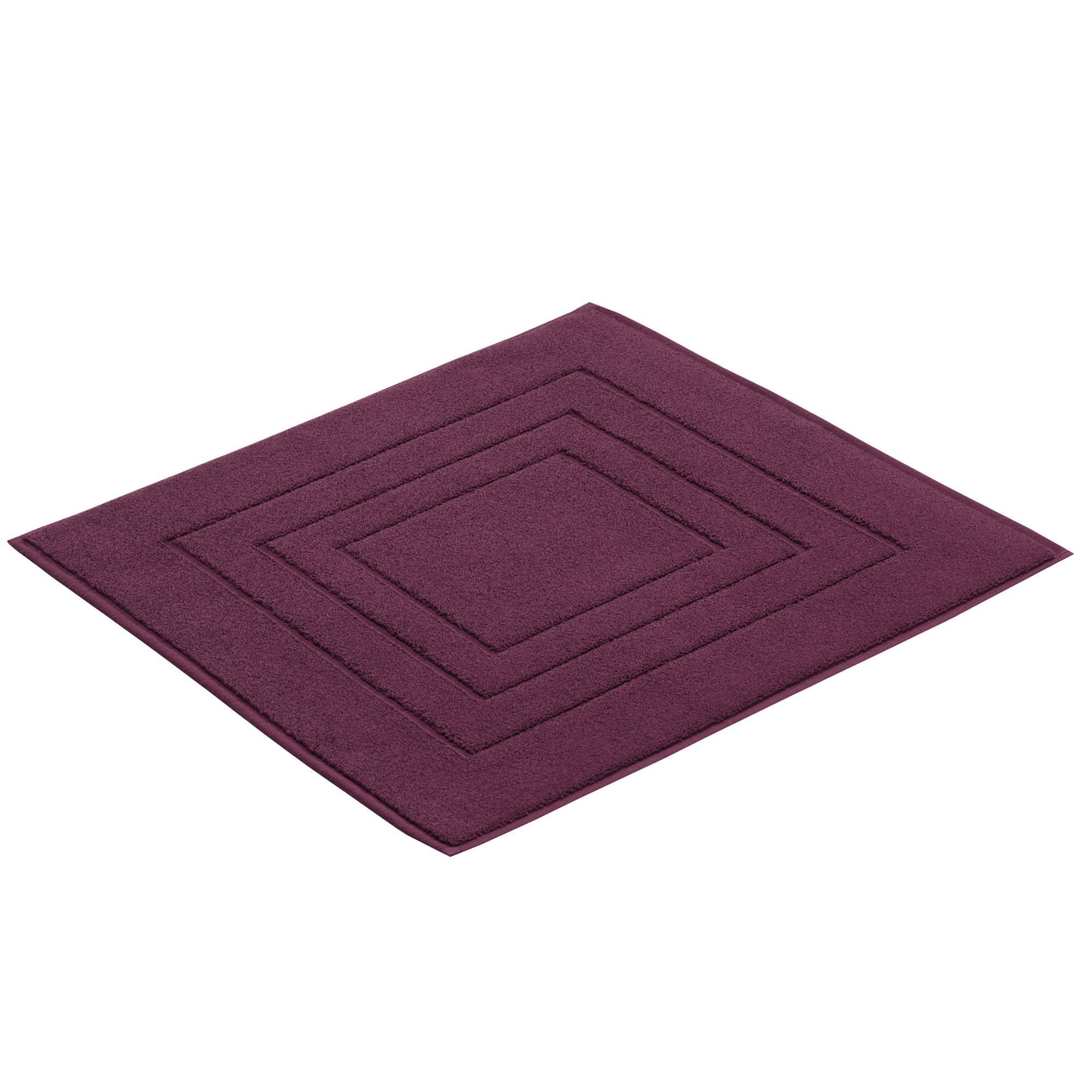 BADEMATTEN FEELING ELDERBERRY - 3880 - Lila, Textil (60/60cm) - Vossen