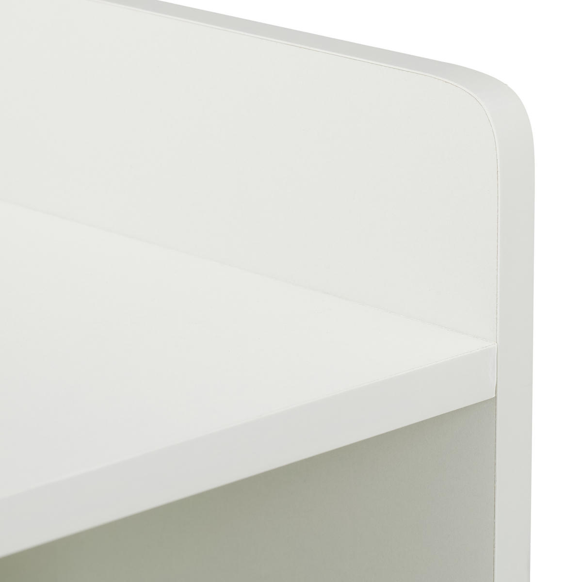 NACHTTISCH - Weiß, Holzwerkstoff (22.5/55/34cm) - Relaxdays