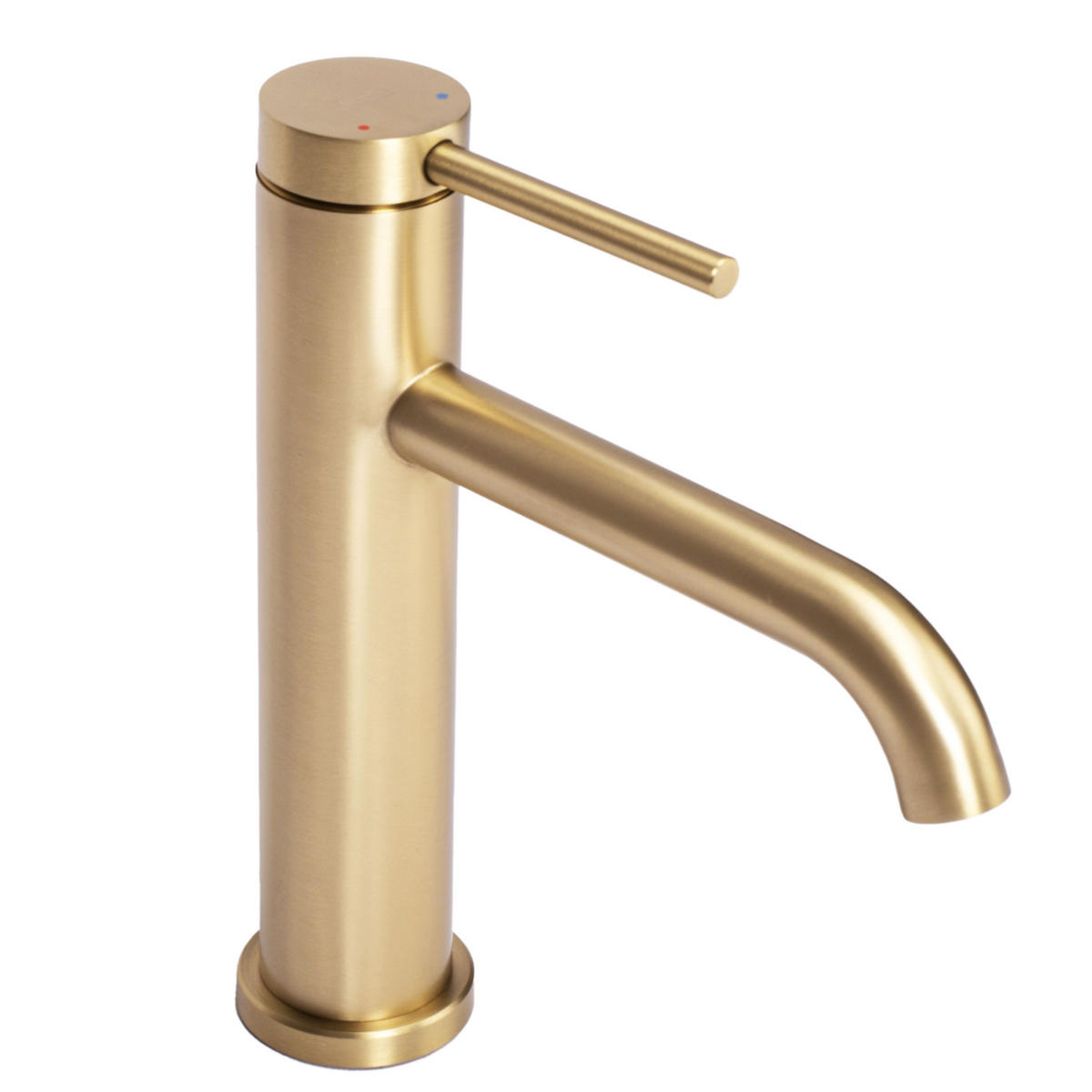 WASCHBECKENARMATUR CLIF GOLD BRUSH 16,5/4/20,5 cm - Goldfarben, Metall (4/20.5/16.5cm) - REA