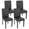 ESSZIMMERSTUHL Anthrazit 4er-Set - Anthrazit, Textil (43/90/56cm) - MCW