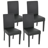ESSZIMMERSTUHL Anthrazit 4er-Set - Anthrazit, Textil (43/90/56cm) - MCW