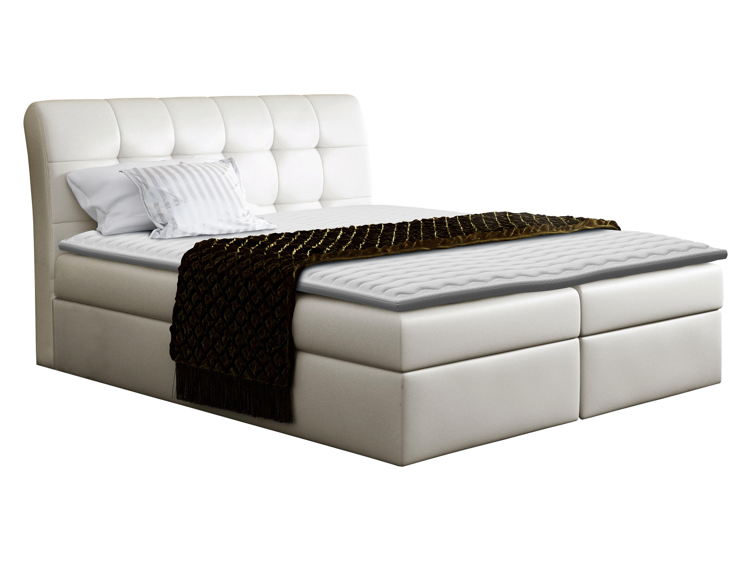 BOXBETT Diego - Beige, Holz (120/200cm) - MIRJAN24