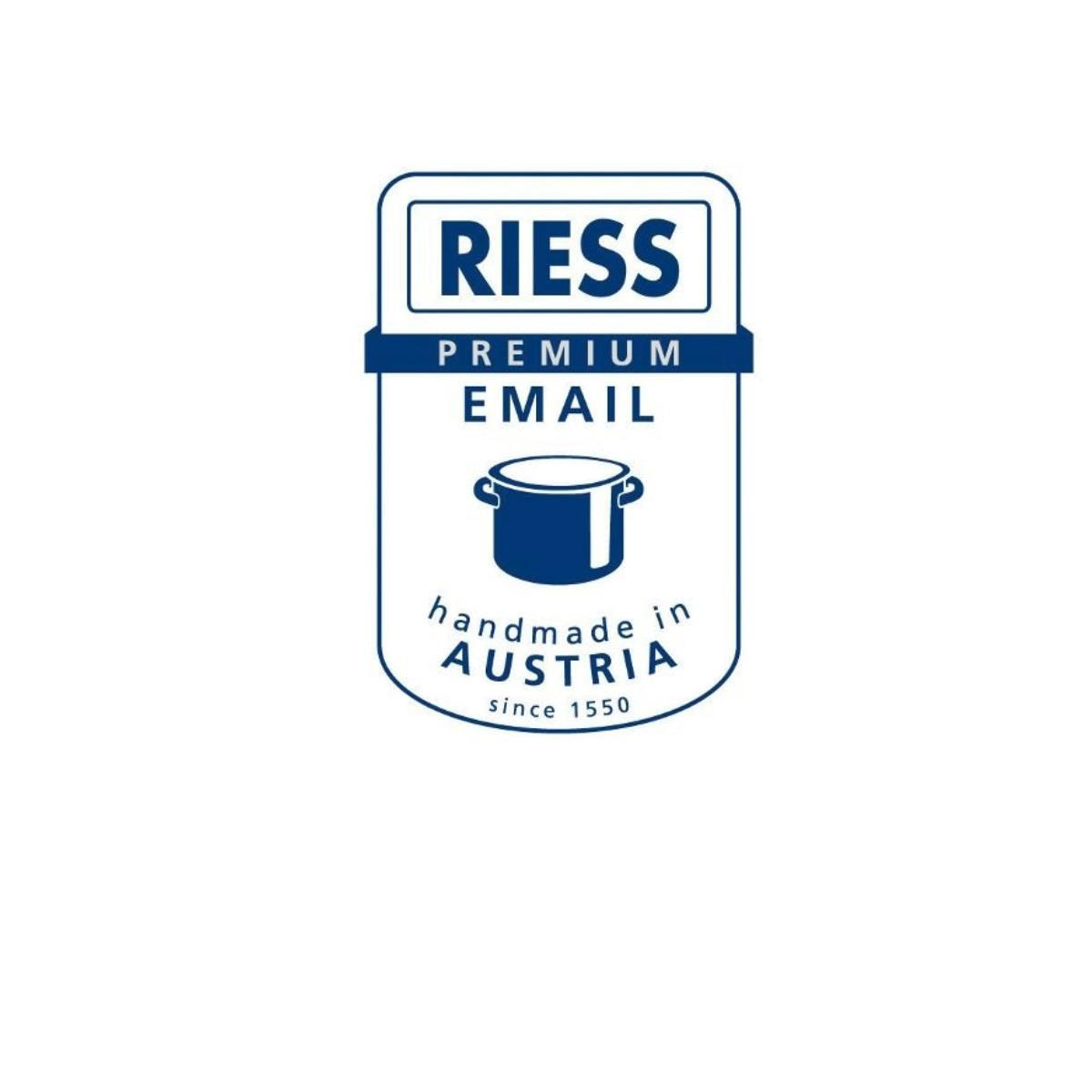 SCHMALZPFANNE 15570 - Schwarz, Metall (24cm) - Riess