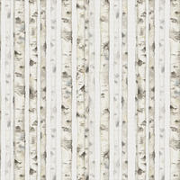 FOTOTAPETE Wald 424 x 280 cm - Beige, Papier (424/280cm) - Sanders & Sanders