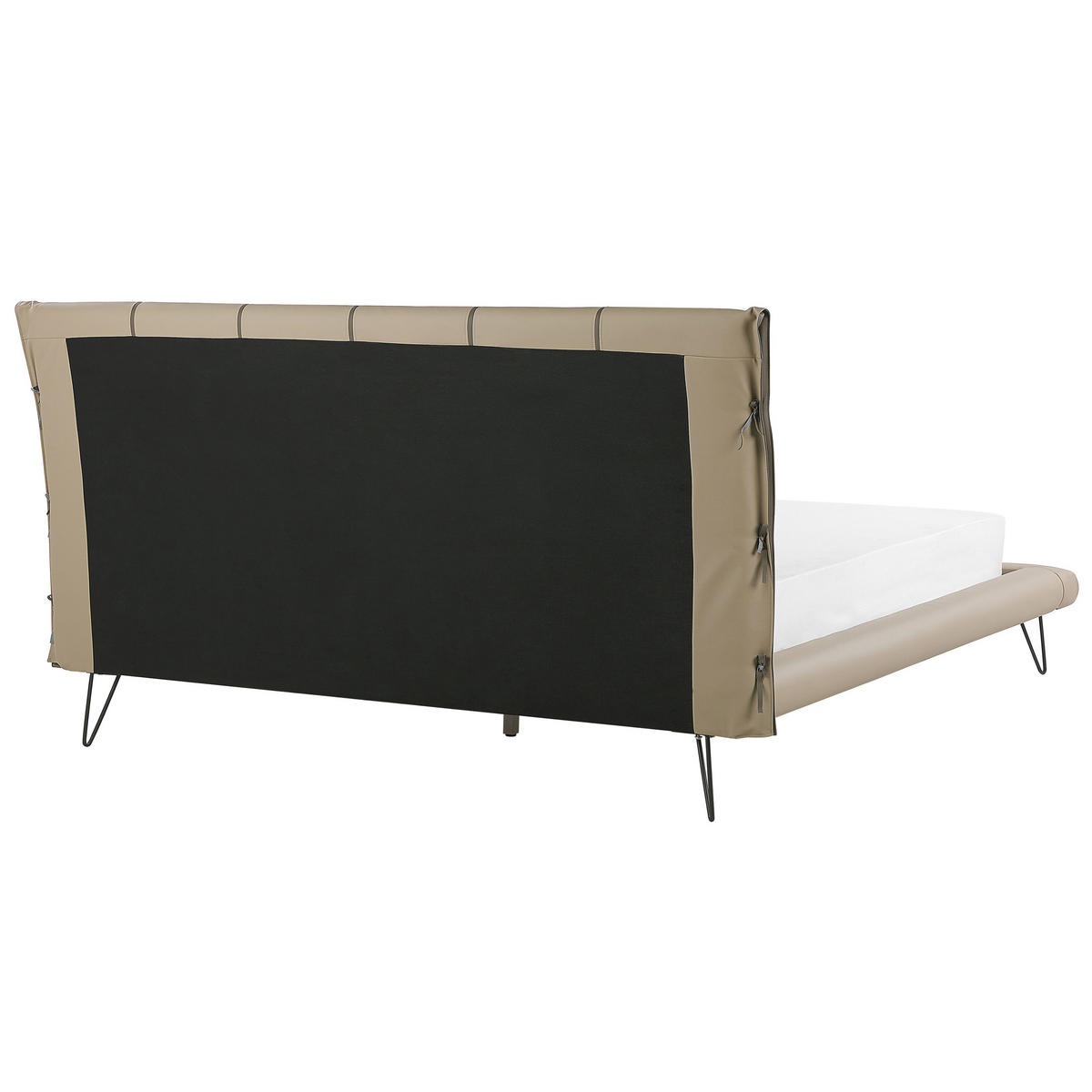BETT 180/200cm Sandbeige Betin - Beige, Textil (180/200cm) - Beliani