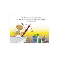 POSTKARTE Der Kleine Yogi Yogi Engel, 10er Pack, Papier / Pappe, 10.5 cm x 15 cm - Multicolor, Papier (10.5/1cm) - Goebel