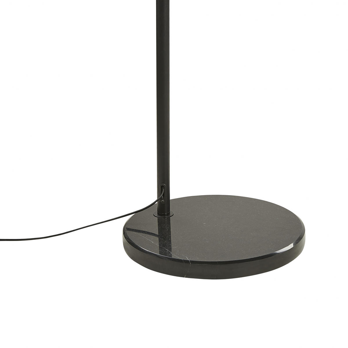 STEHLAMPE Yabus 109/50/197 cm - Schwarz, Metall (109/50/197cm) - Beliani