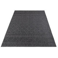 OUTDOORTEPPICH 150/150 cm Vermont 191 - Anthrazit, Textil (150/150cm) - Paco Home