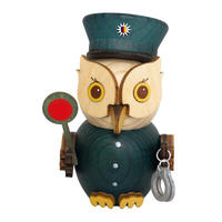 DEKOFIGUR Holzfigur Minieule Polizist 7cm - Multicolor, Holz (5/7/5cm)