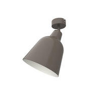 DECKENLEUCHTE - Graubraun, Metall (33/33/42cm) - Lumicom