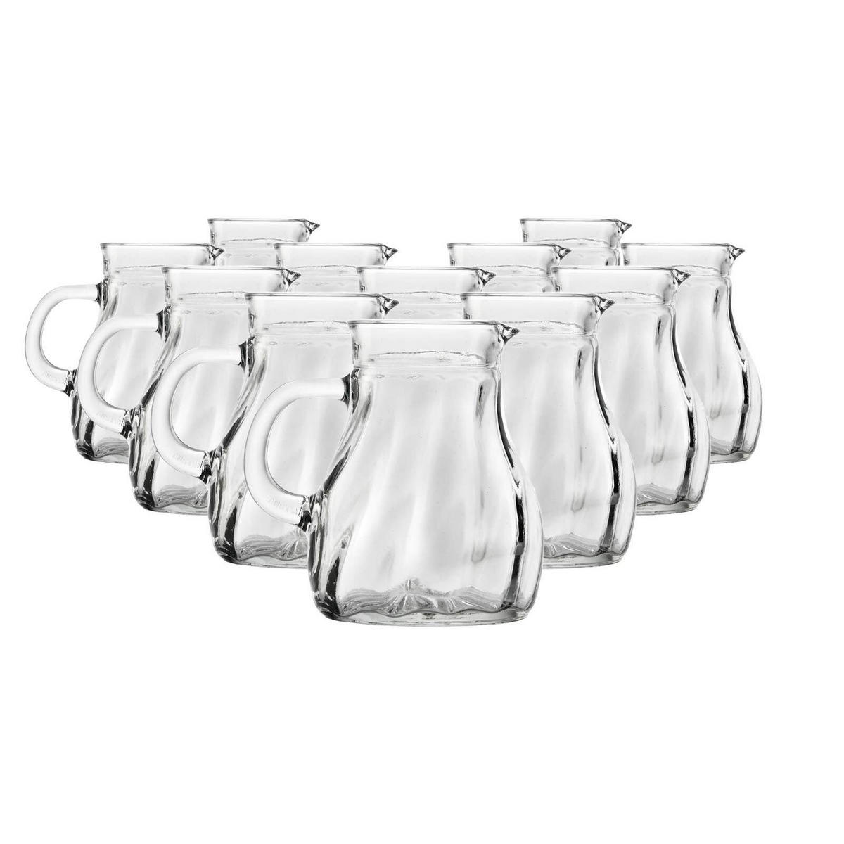 KRÜGE Salzburg transparent 0,125 l 12er Set - Transparent, Glas (125L) - Stölzle Lausitz