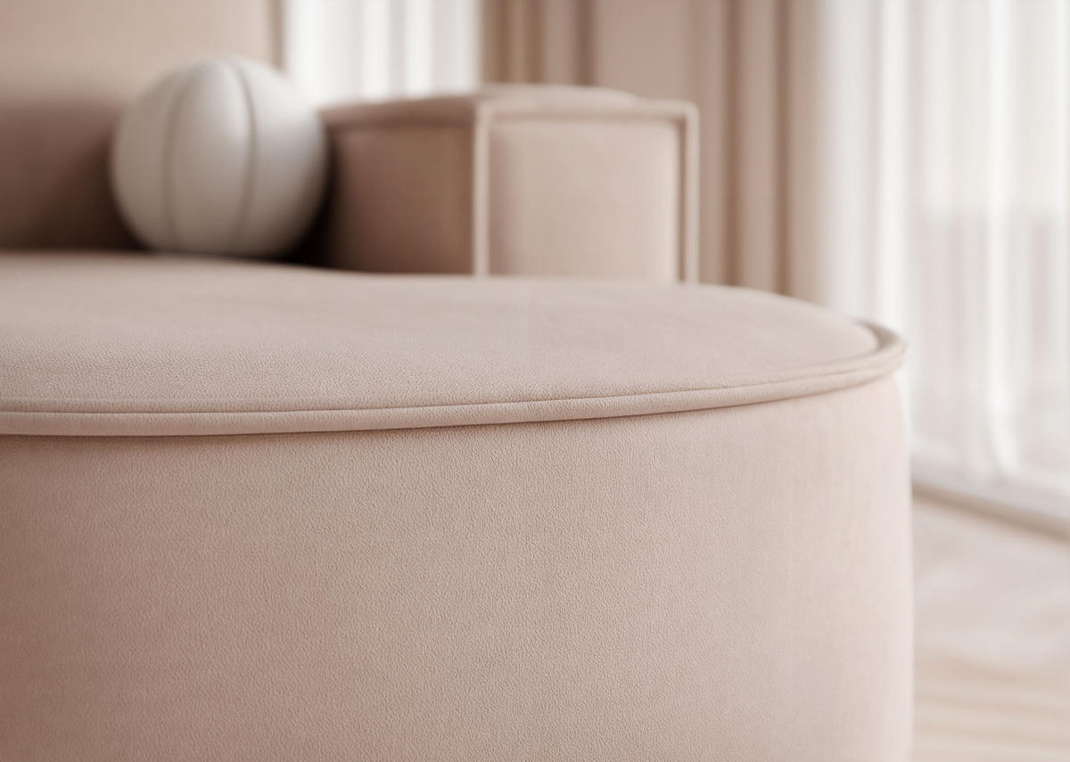 ECKSOFA SOFIA mit Schlaffunktion und Bettkasten Braun - Braun, Holzwerkstoff/Kunststoff (277/157cm) - Idohome