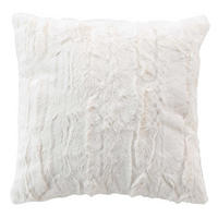 DEKOKISSENBEZUG Foxy 45/45/15 cm - Weiß, Textil (45/45cm) - Douceur d´intérieur