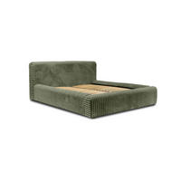 POLSTERBETT aus Strickmaterial Kostar 160x200 cm, Grün - Grün, Textil (160/200cm) - Fedve