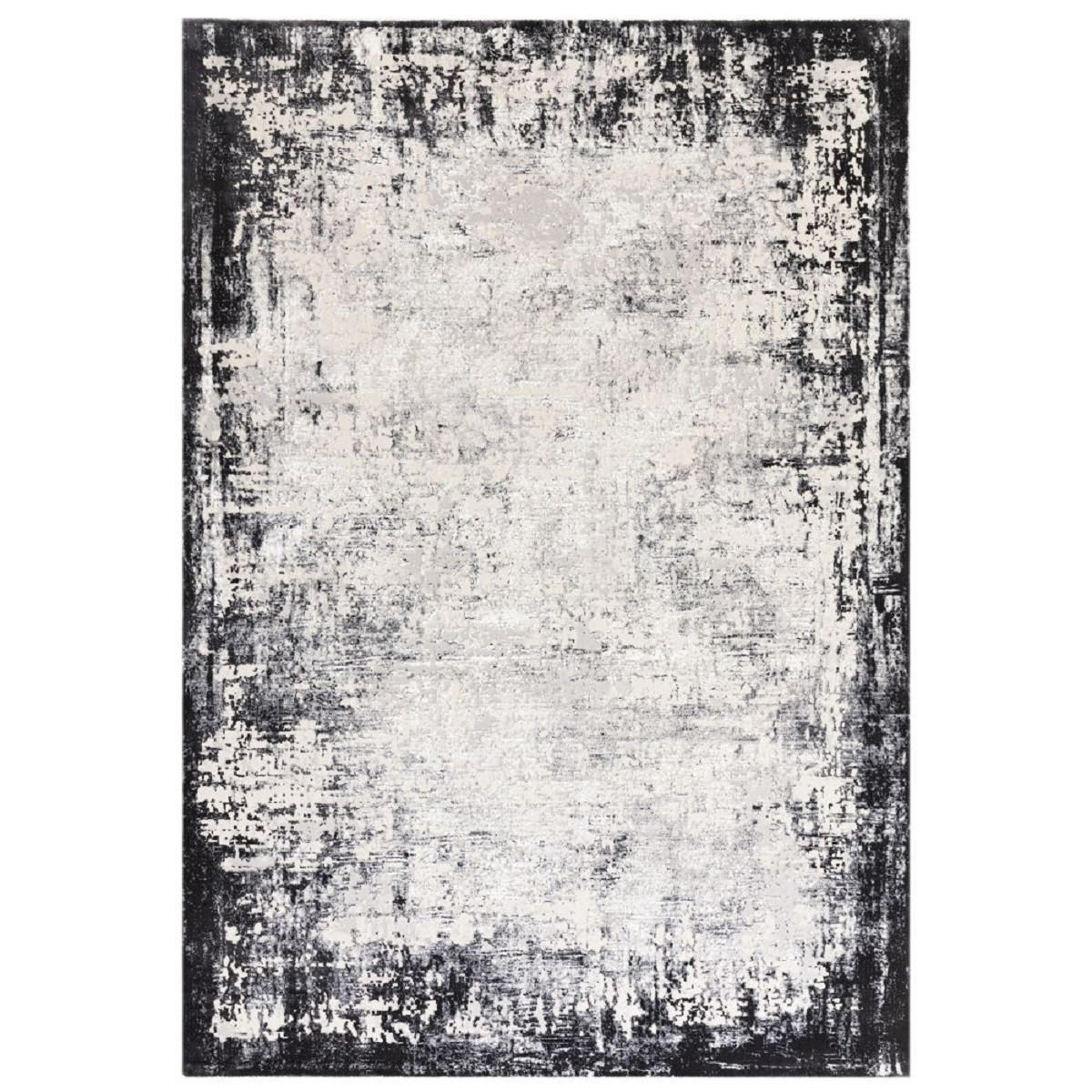 TEPPICH Moderner für Wohn- und Schlafzimmer ZUKA Grau 200 x 290 cm - Grau, Textil (200/290cm) - Novatrend