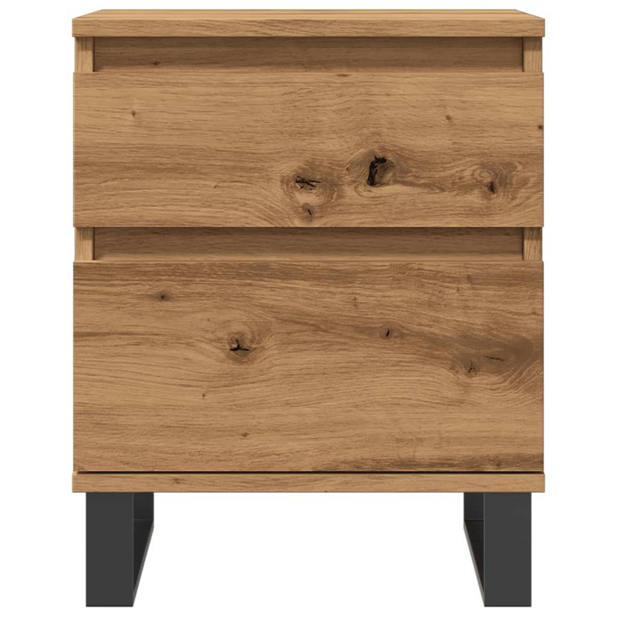 NACHTTISCH Artisan-Eiche 40/35/50 Cm Holzwerkstoff - Braun, Holzwerkstoff (35/50/40cm) - vidaXL