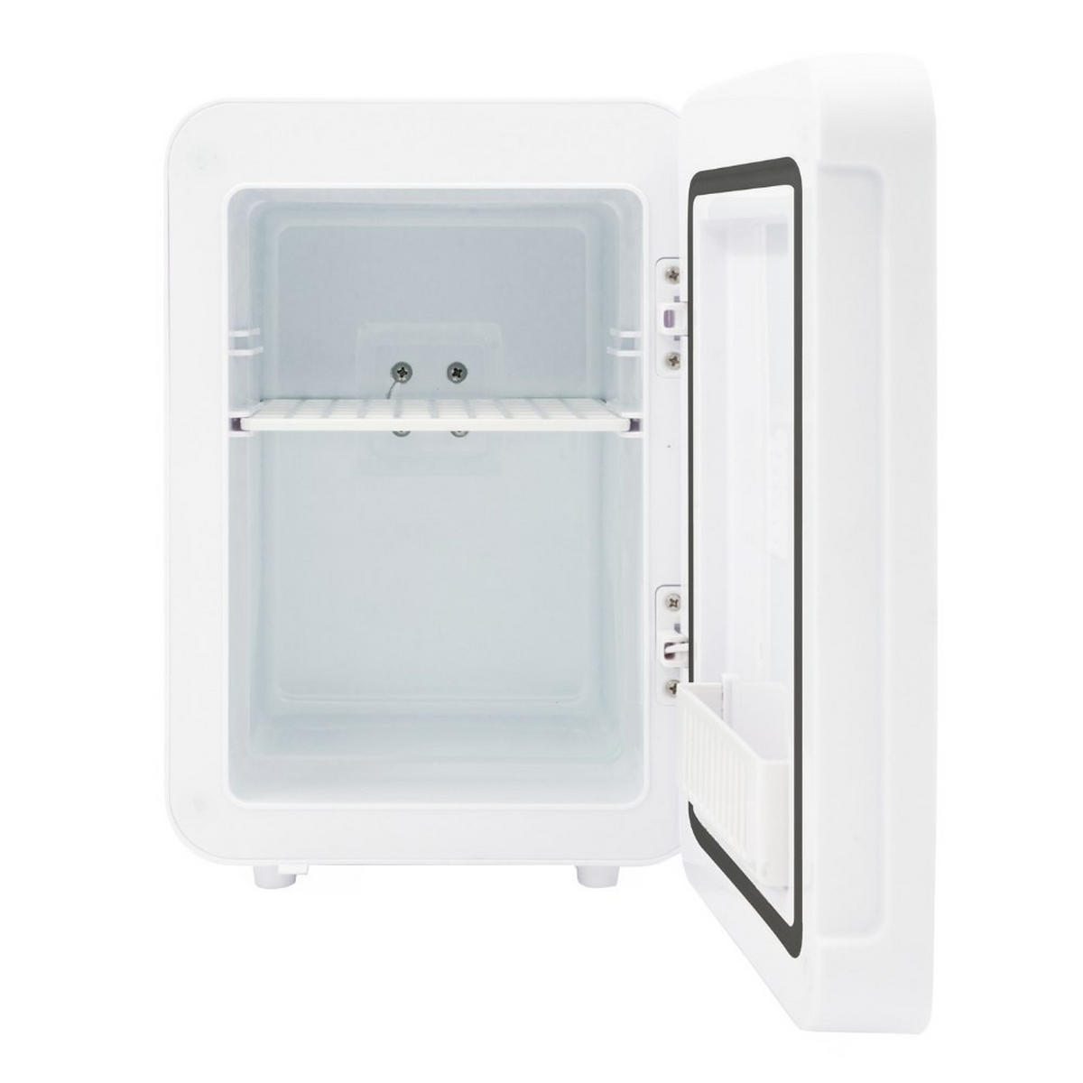 KOSMETIKKÜHLSCHRANK LVLY - Weiß, Kunststoff/Metall (18.3/27/24.7cm) - Home Deluxe