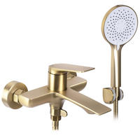 WANNENARMATUR Rea Avalon Bursh Gold - Goldfarben, Metall (18.5/11.5/18.5cm) - REA
