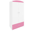 KINDERKLEIDERSCHRANK Basic - Hellrosa, Holzwerkstoff (90/175/52cm) - RAUMHIRSCH FURNITURE
