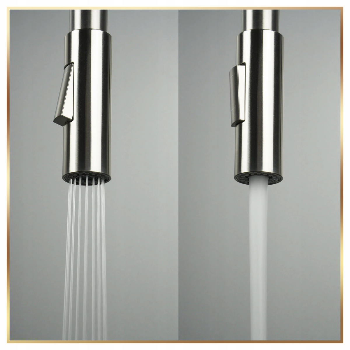 SPÜLUNTERSCHRANK 80cm mit Spüle + Armatur + Siphon Eichenfarbe - Eichefarben, Holzwerkstoff (80/82/50cm) - Stamar