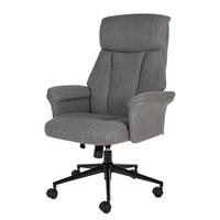 BÜROSTUHL - Flachgewebe / Nylon - Grau, Kunststoff/Textil (70/107/72cm) - home24