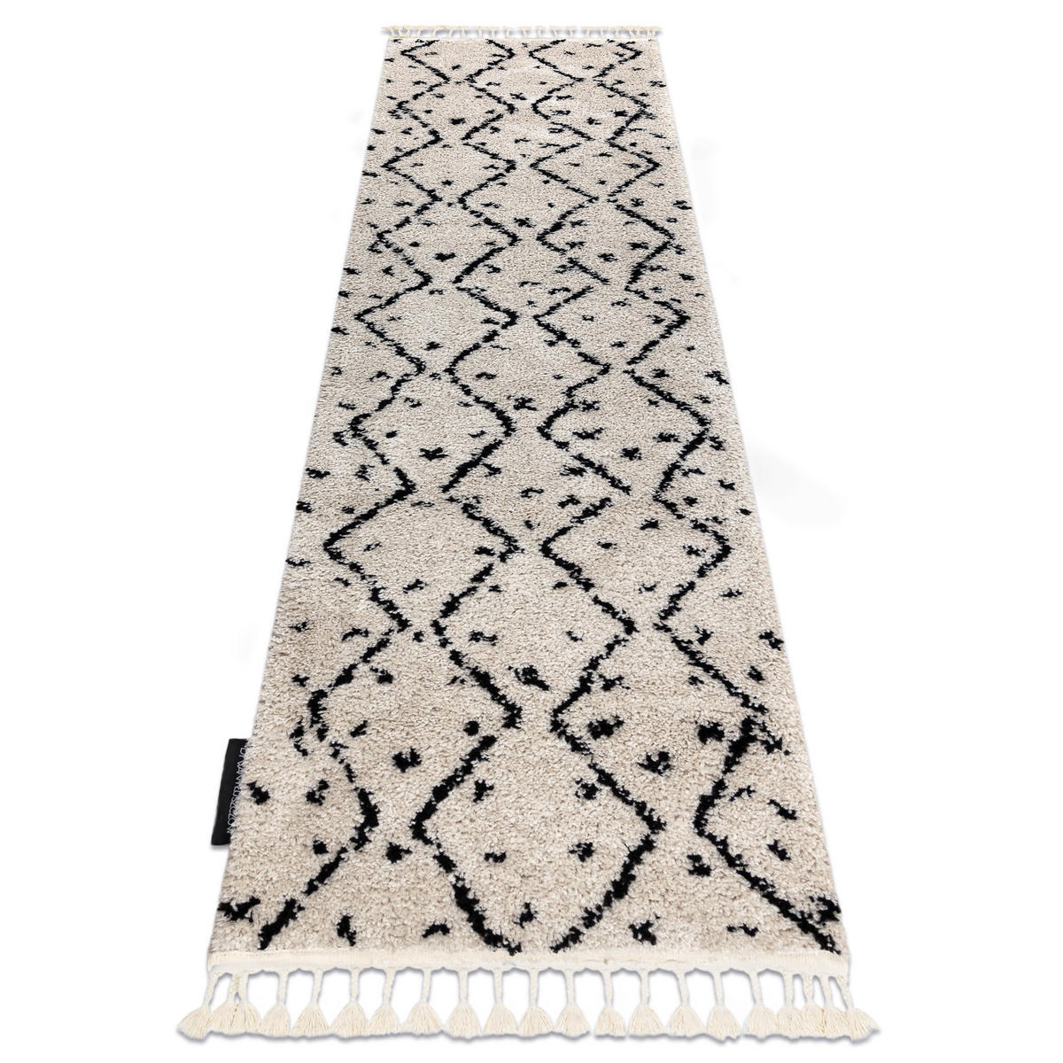 TEPPICH Berber 60/200 cm - Creme, Textil (60/200cm) - rugsX