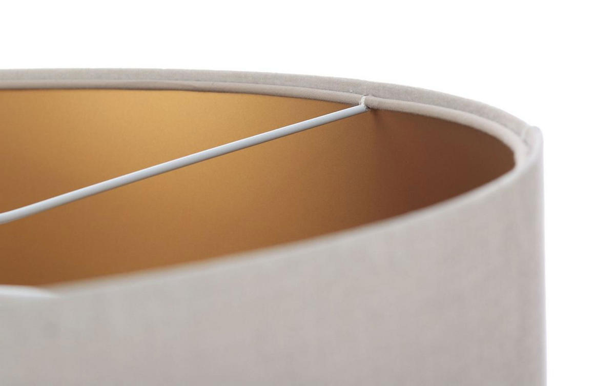 HÄNGELEUCHTE Gold 60/30 cm - Beige/Goldfarben, Kunststoff (60/1.1/30cm) - ONZENO