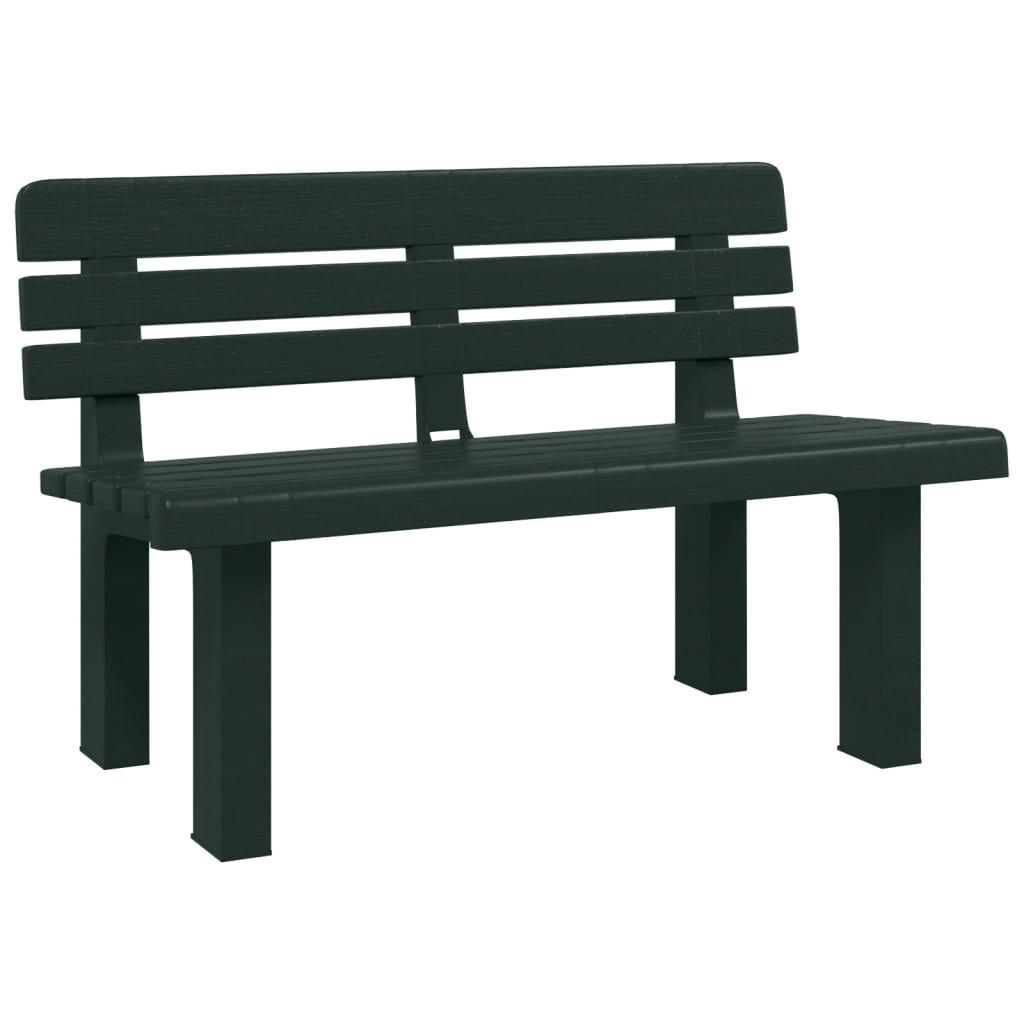 furnicato Gartenbank Grün 52x71x110 cm